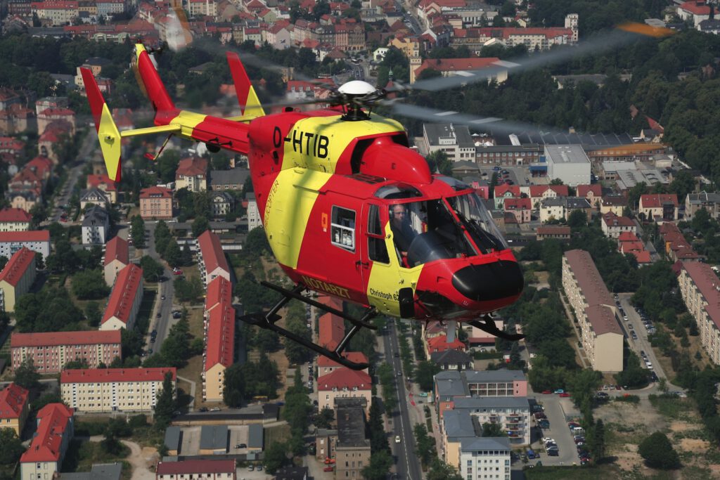 Christoph 62 über Bautzen